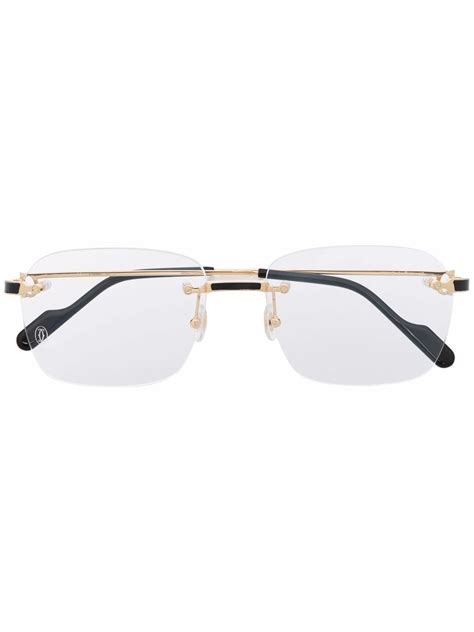 cartier glasses reps|rimless cartier glasses.